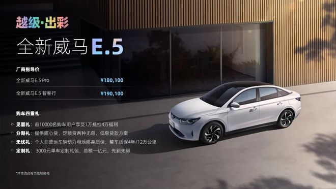 米乐m6官方网站威马E5：15万元能买到的纯电轿车该是什么样子？
